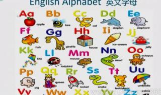 26个字母发音标准 26个字母发音